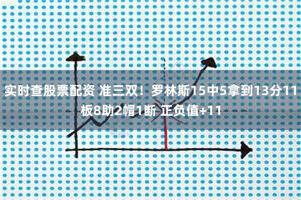 实时查股票配资 准三双！罗林斯15中5拿到13分11板8助2帽1断 正负值+11